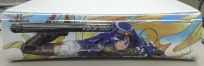 This plate was included with the game, which was only released in Japan, by Aksys.